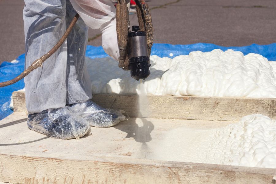Spray Polyurethane Foam Roofing by Monument Roofing